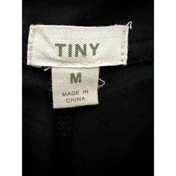 Anthropologie Tiny size M gauchos black front & side pockets button-fly closure - Picture 8 of 10